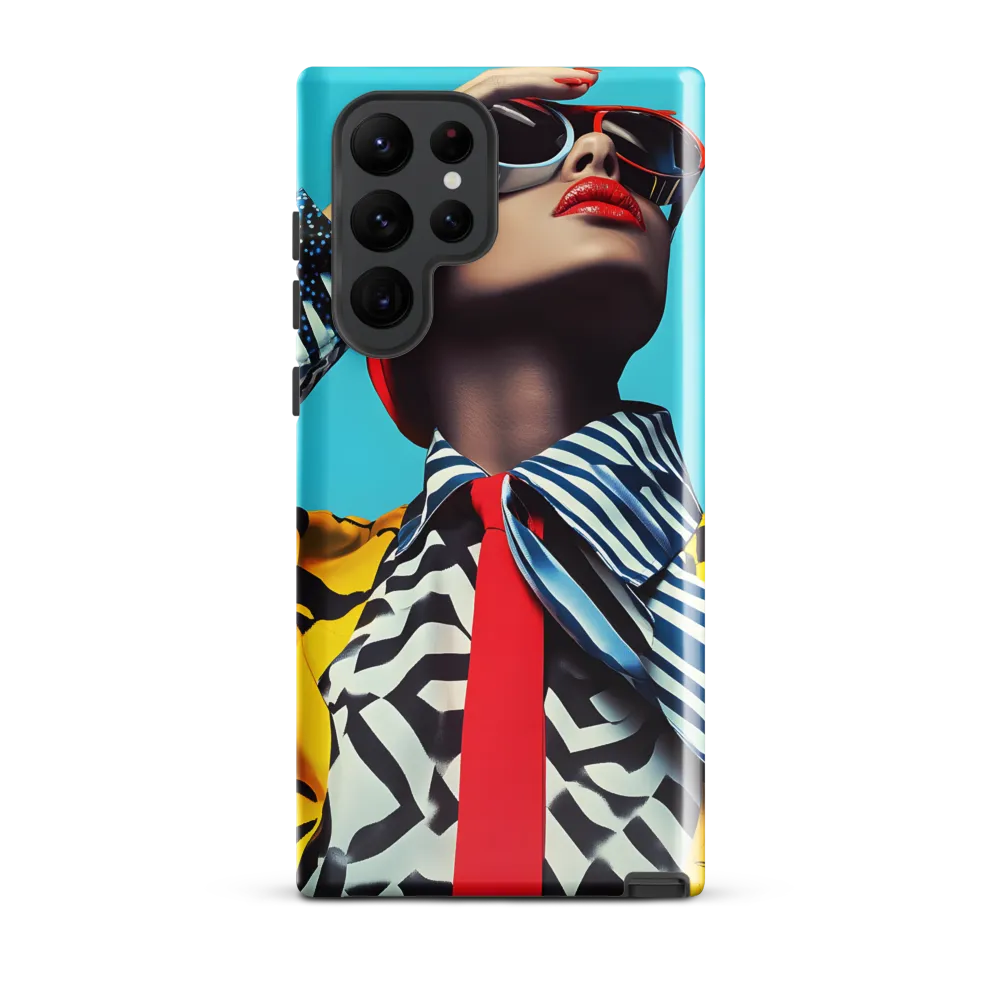 Chic Confidence in Bold Patterns