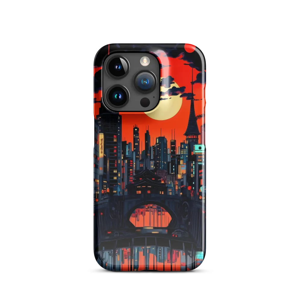 Nightfall in a Neon City