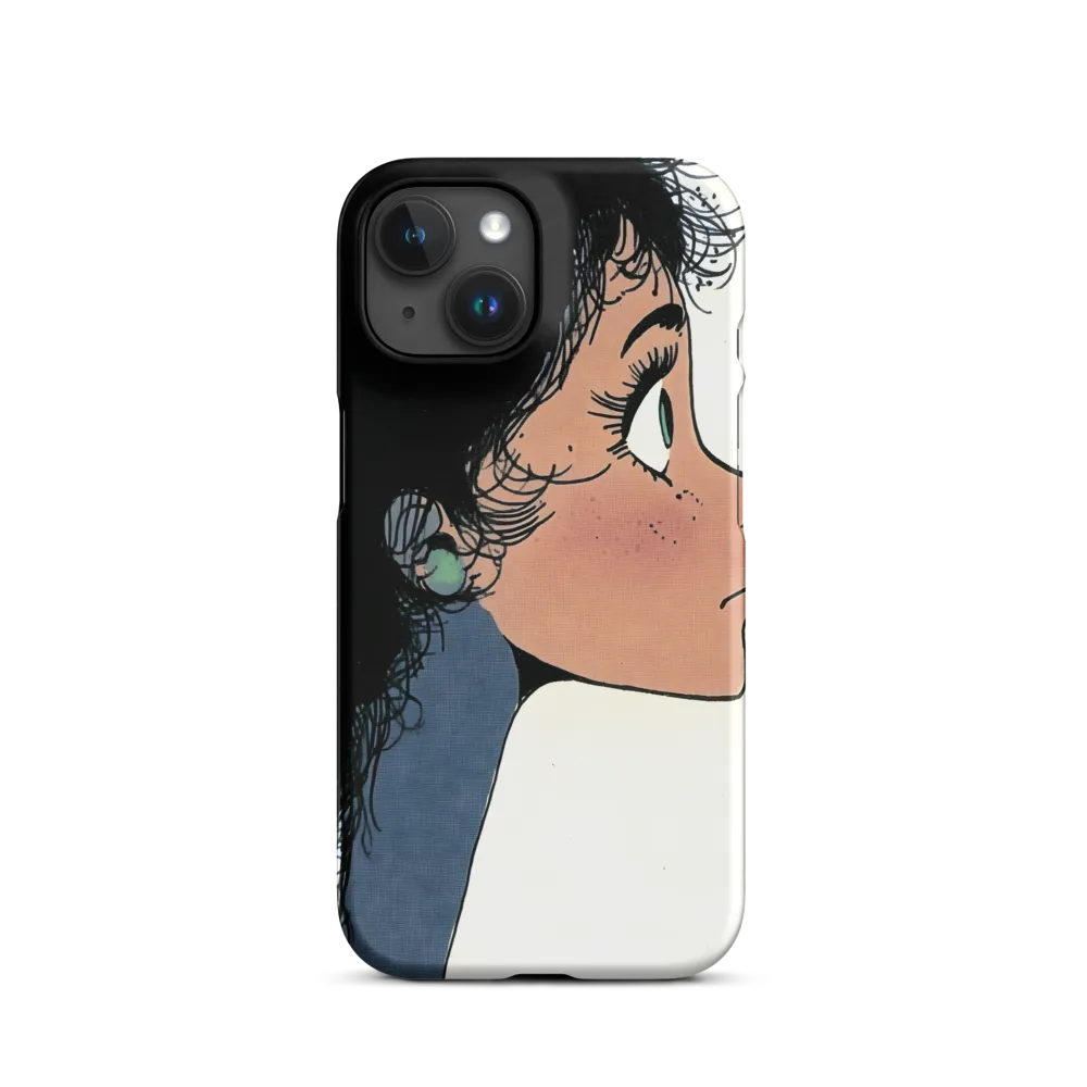 Whispers of Contemplation | Phone Case |  15 | Snap Case | Matte