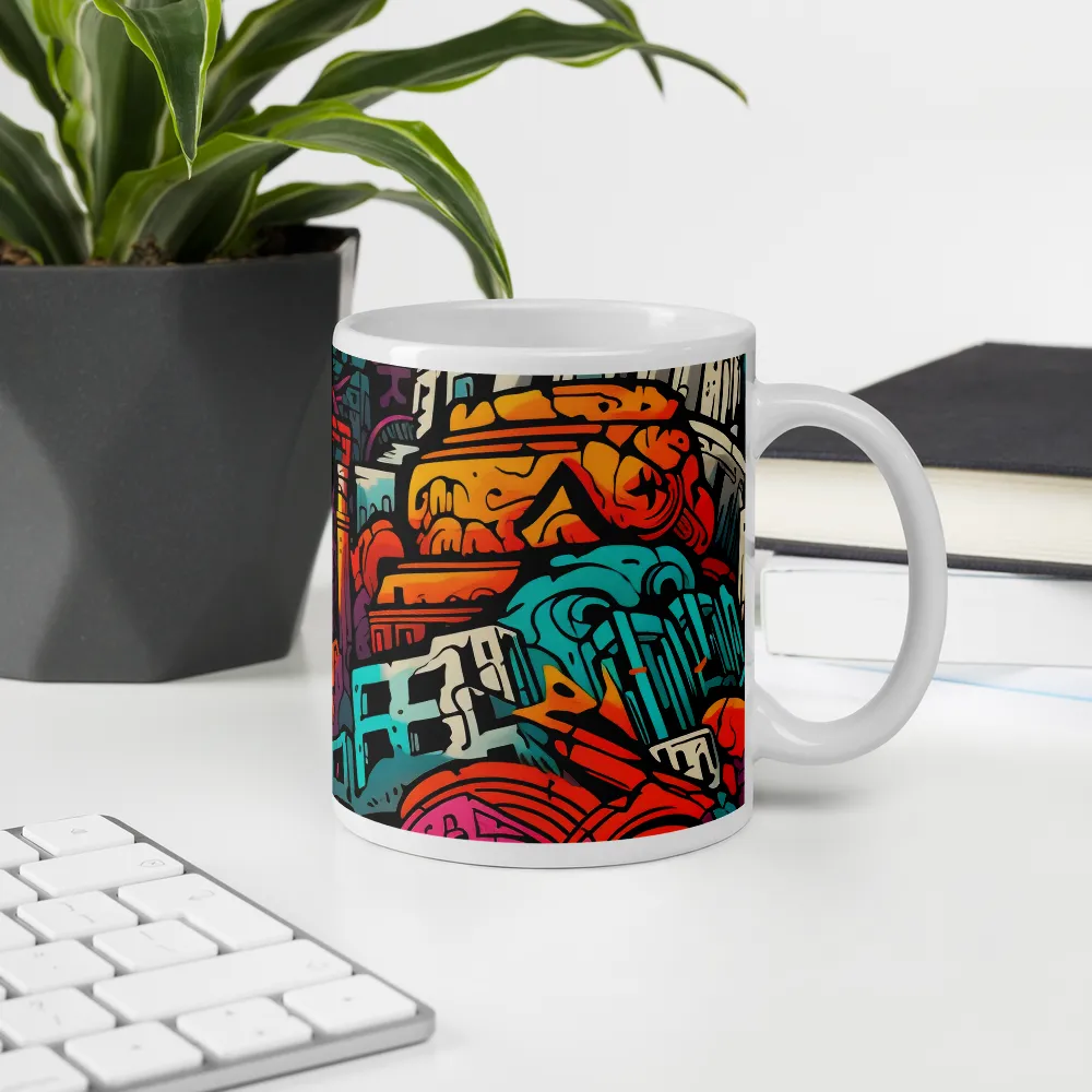 Vibrant Urban Surrealism | Mugs | Multiple Sizes & Colors