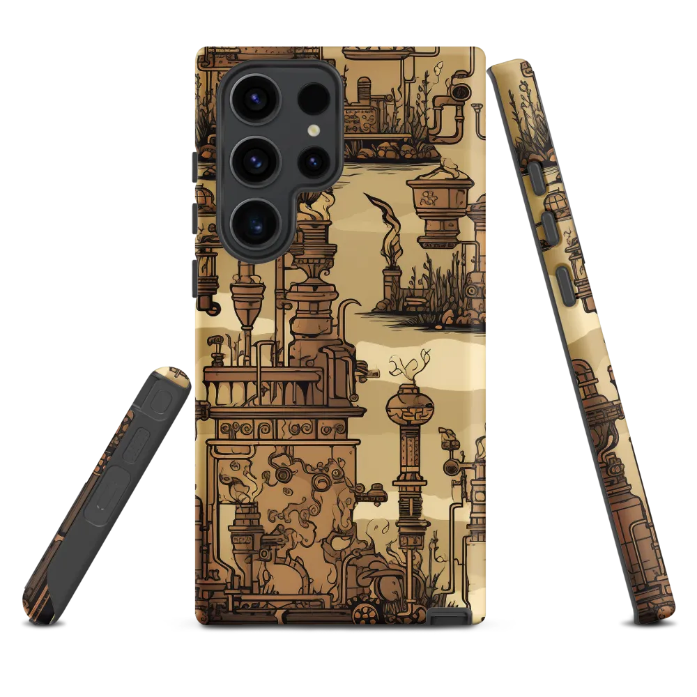 Whimsical Industrial Landscape