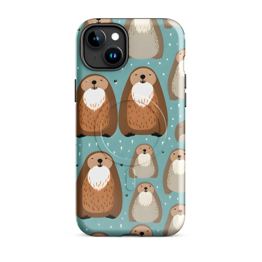 Whimsical Otter Pattern