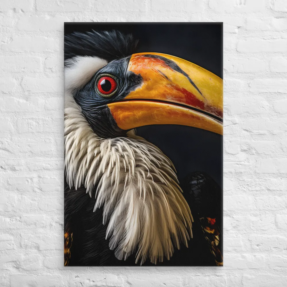 Majestic Hornbill Portrait