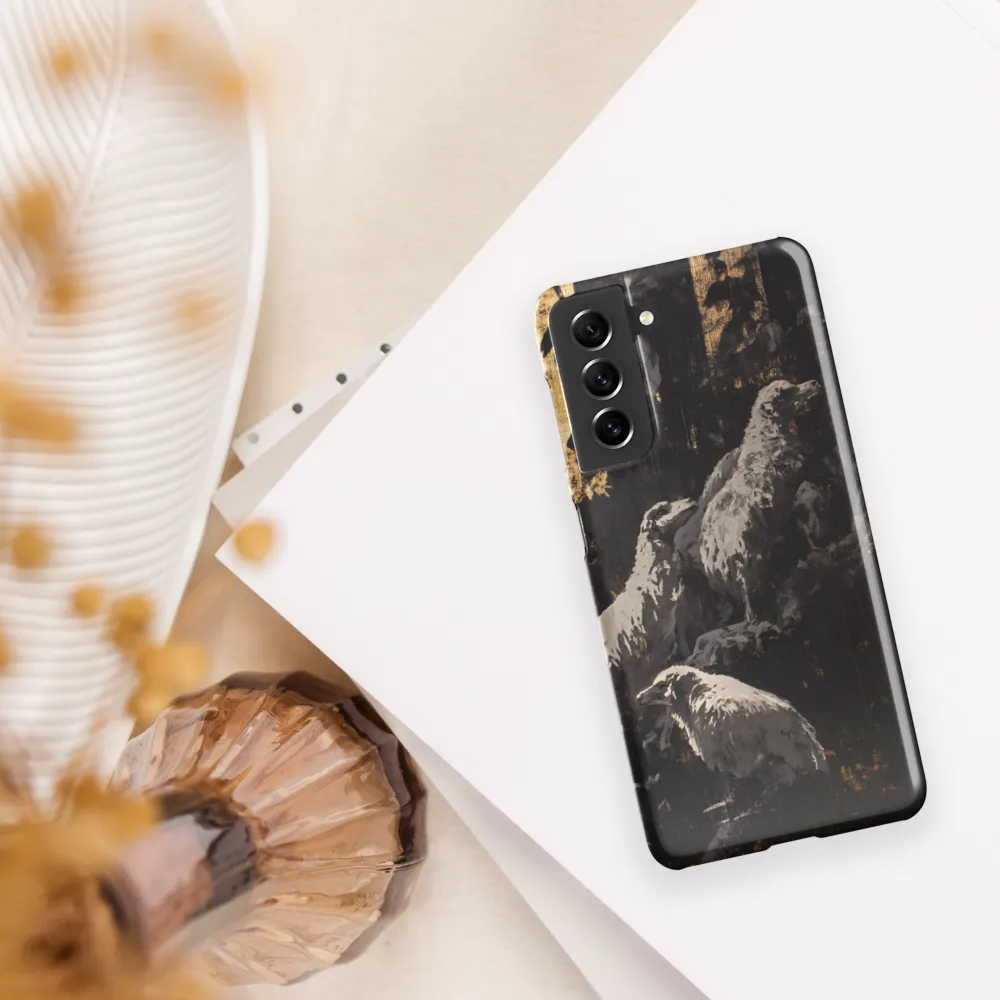 The Enigmatic Gathering | Phone Case |  S21 | Snap Case | Glossy