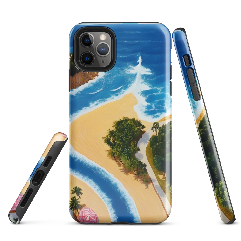 Tropical Serenity | Phone Case |  11 Pro Max | Tough Case | Glossy