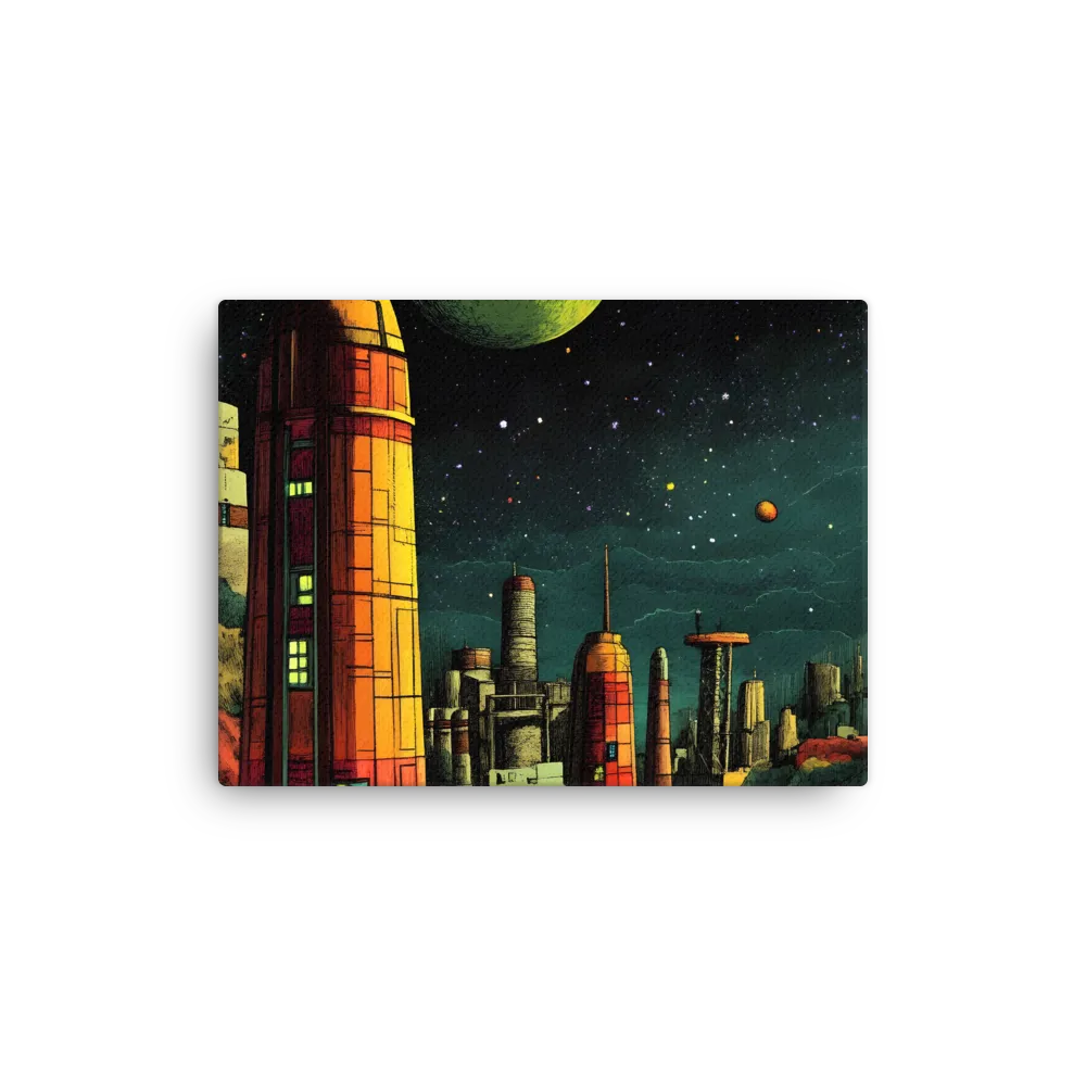 Cosmic Cityscape | Art Print