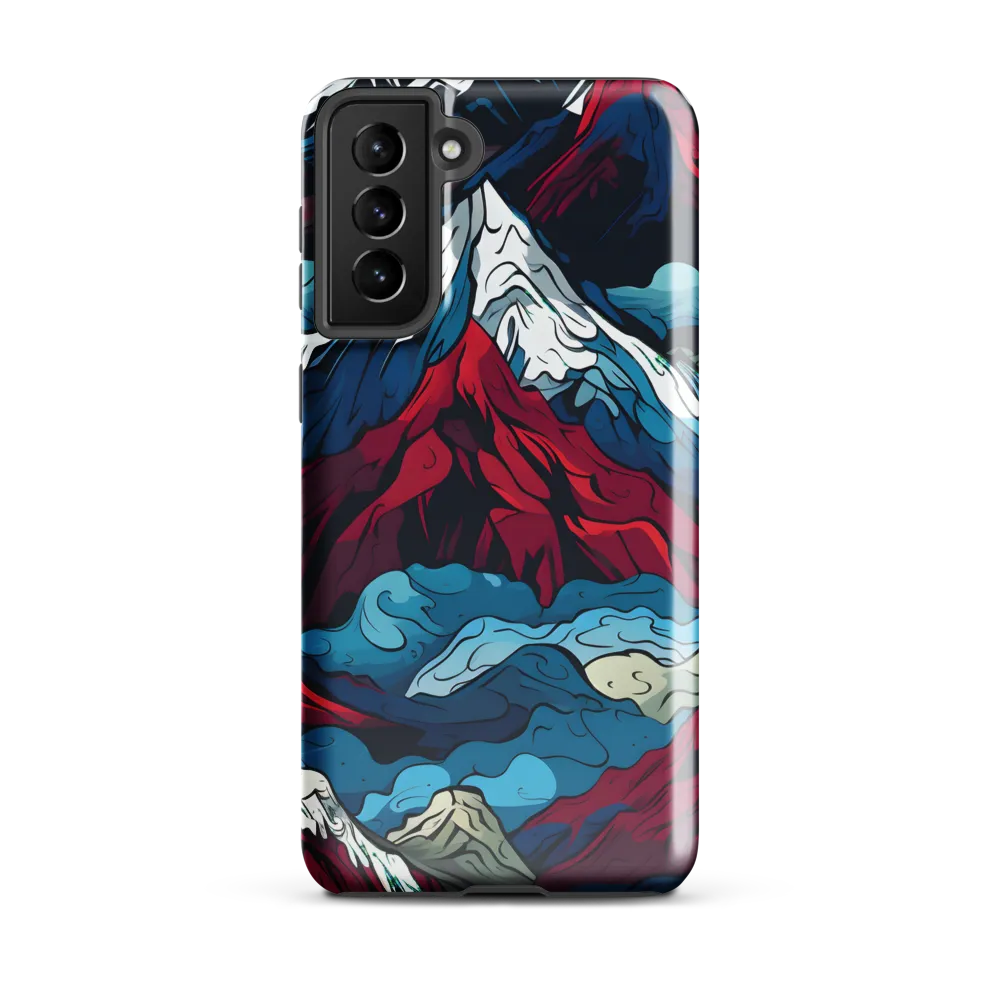 Mountain Majesty: An Abstract Voyage