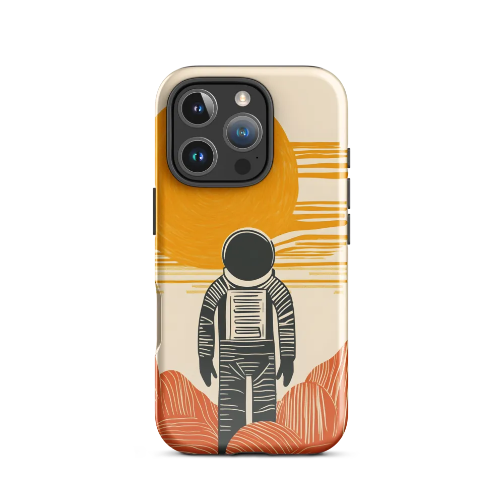Contemplation on a Distant World | Phone Case |  16 Pro | Tough Case | Glossy