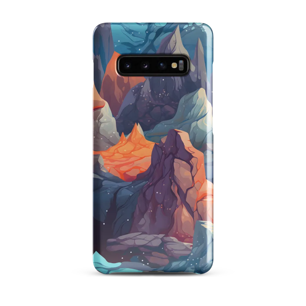 Mystical Peaks of Imagination | Phone Case |  S10 Plus | Snap Case | Glossy