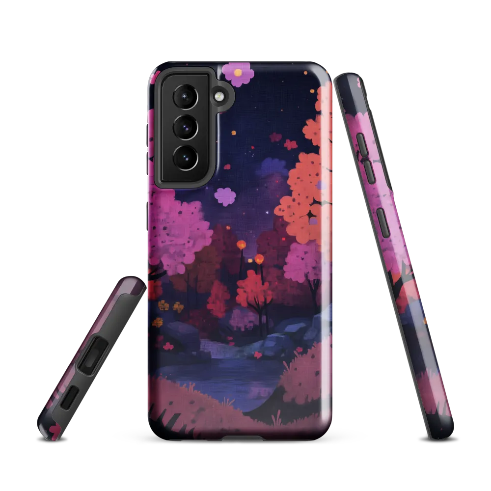 Whispers of Spring: A Serene Landscape | Phone Case |  S21 | Tough Case | Glossy
