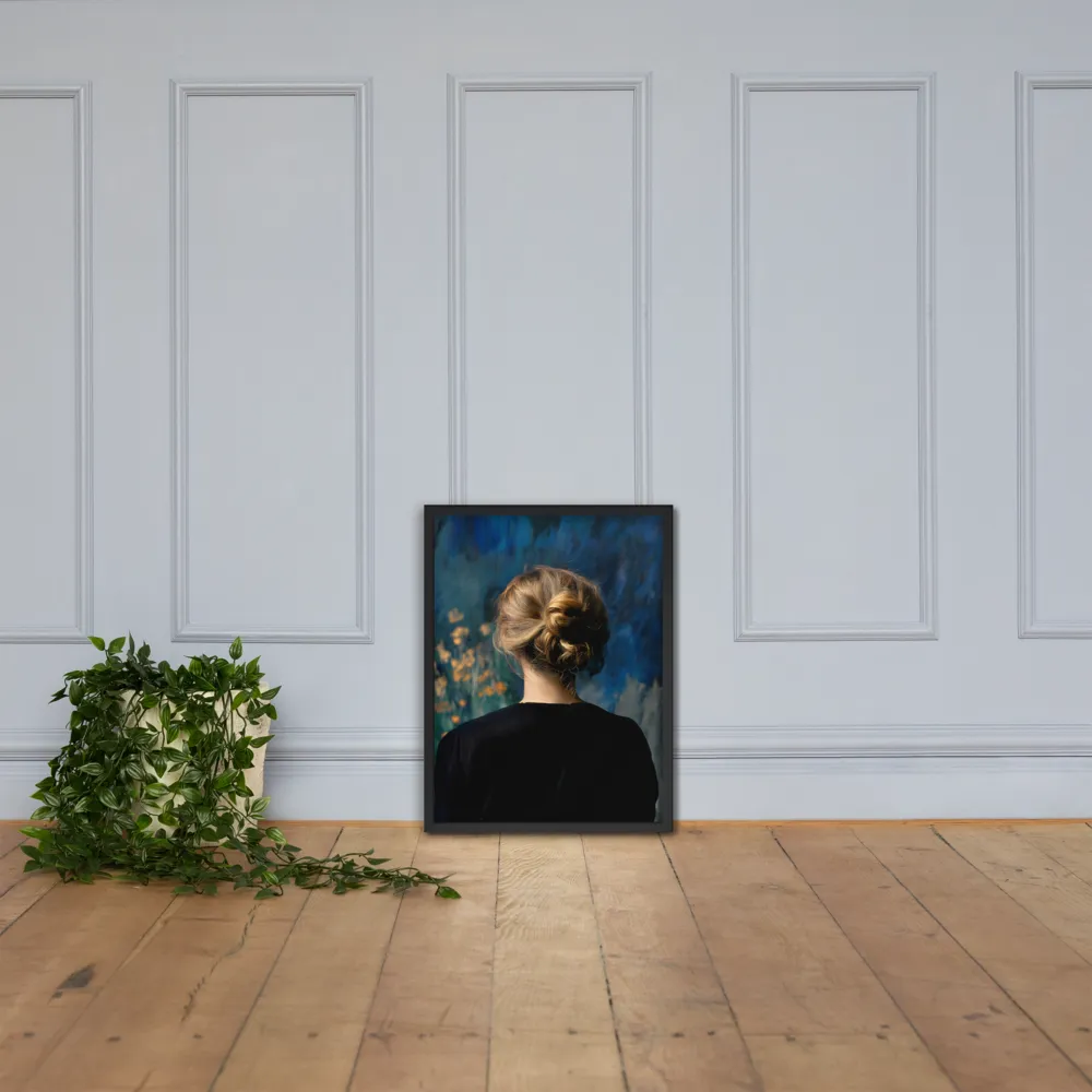 Whispers of Tranquility | Poster with Black Frame | 18″×24″