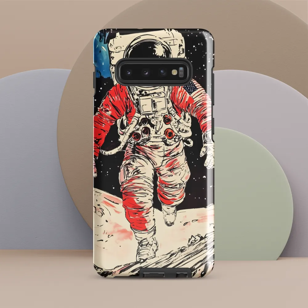 Lunar Explorer | Phone Case |  S10 Plus | Tough Case | Glossy