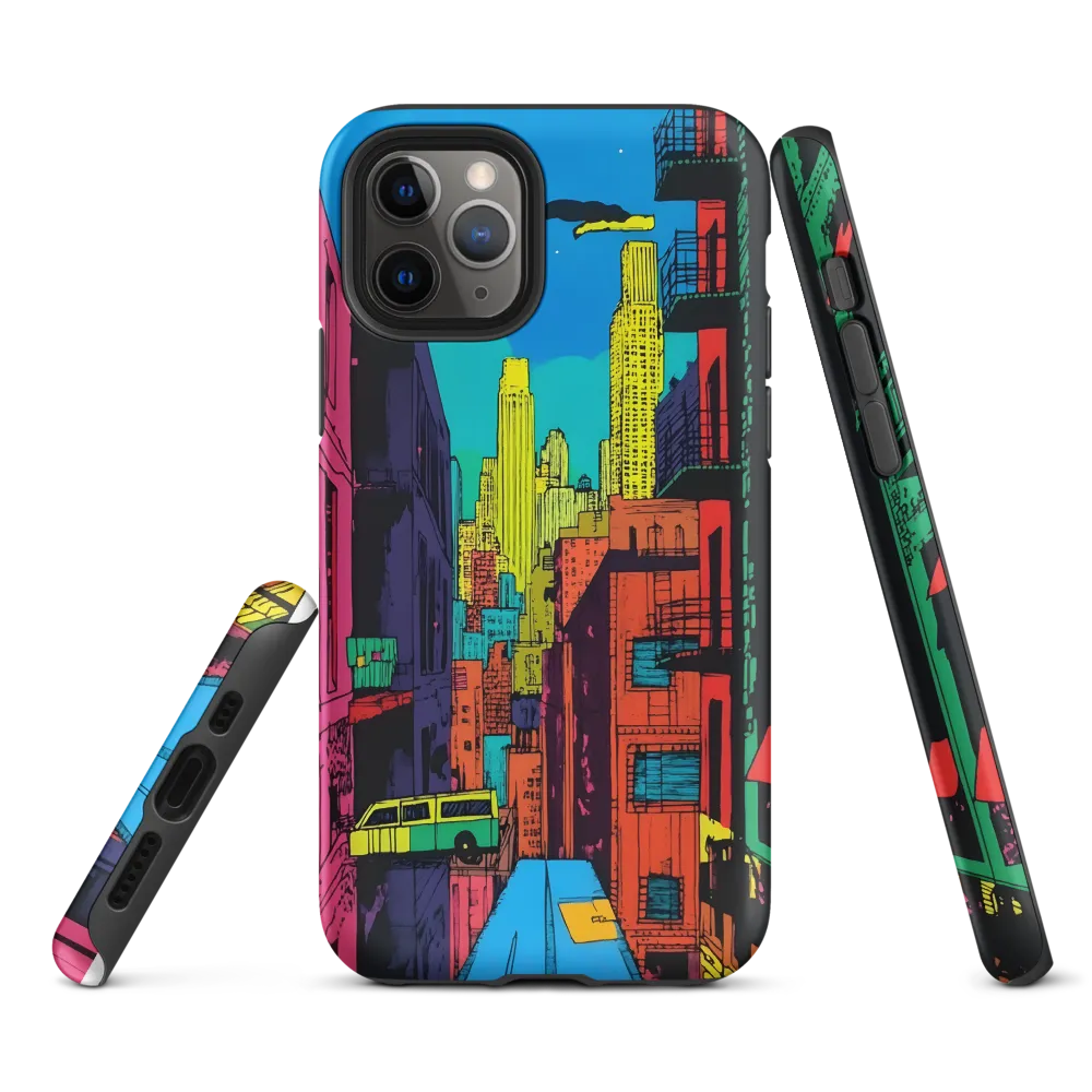 Urban Vibrance: A Pop Art Cityscape