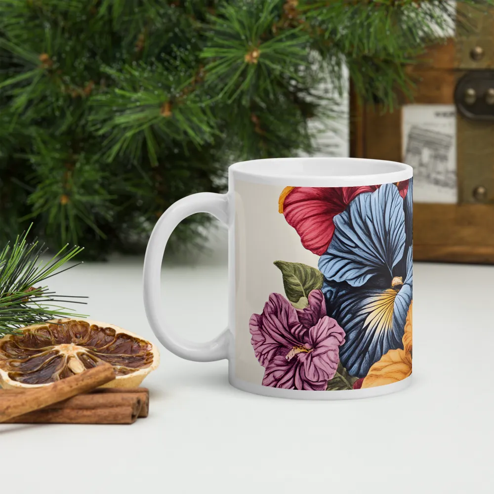 Floral Symphony in Color | Mugs | Multiple Sizes & Colors