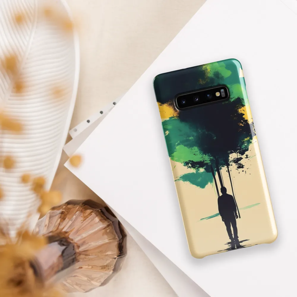 Whispers of Solitude | Phone Case |  S10 Plus | Snap Case | Glossy