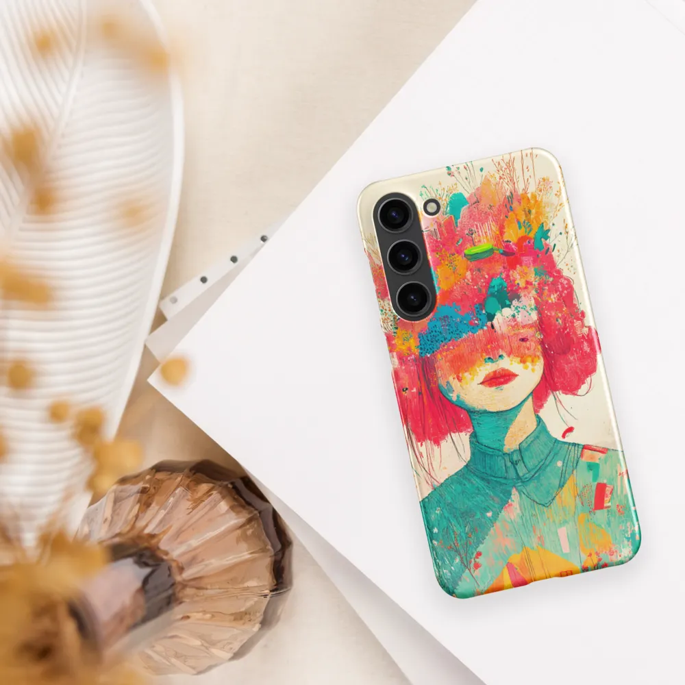 Whimsical Floral Portrait
