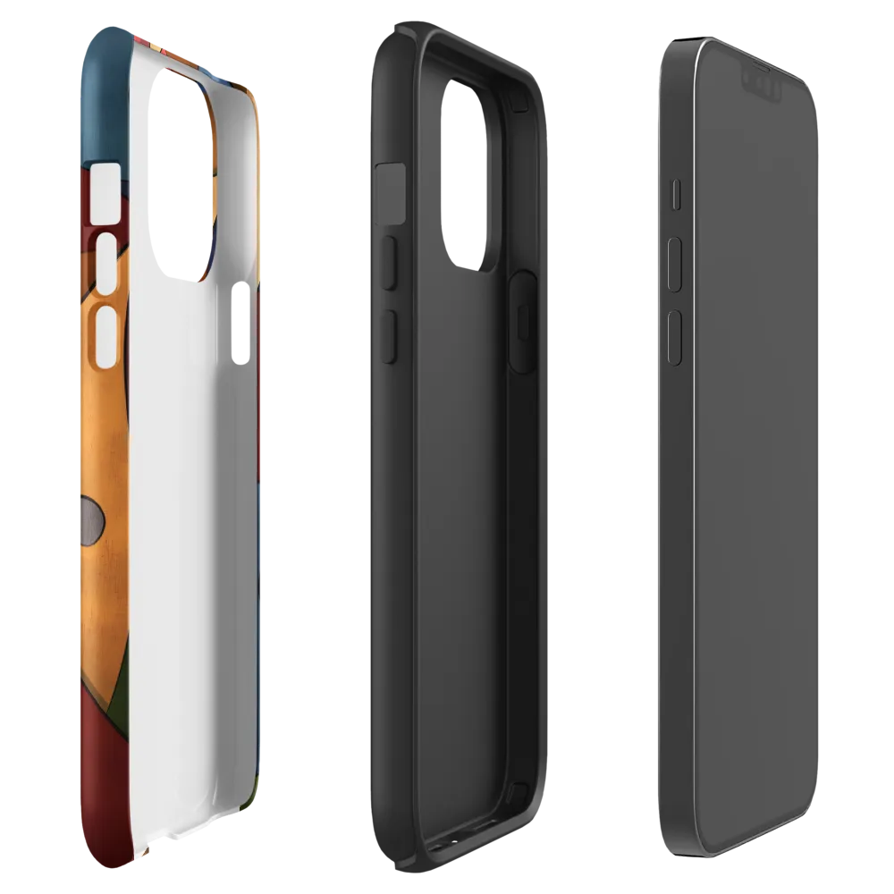 Vibrant Interplay of Shapes | Phone Case |  13 Pro Max | Tough Case | Matte