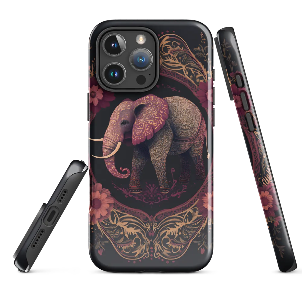 Regal Reverie: The Ornate Elephant