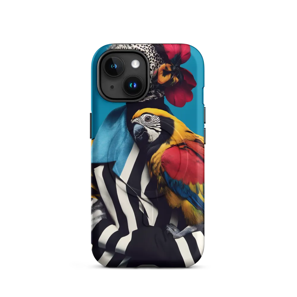 Vibrant Fusion of Flora and Fauna