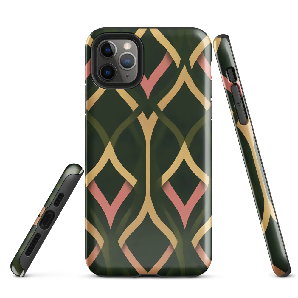 Interwoven Elegance | Phone Case |  11 Pro Max | Tough Case | Glossy