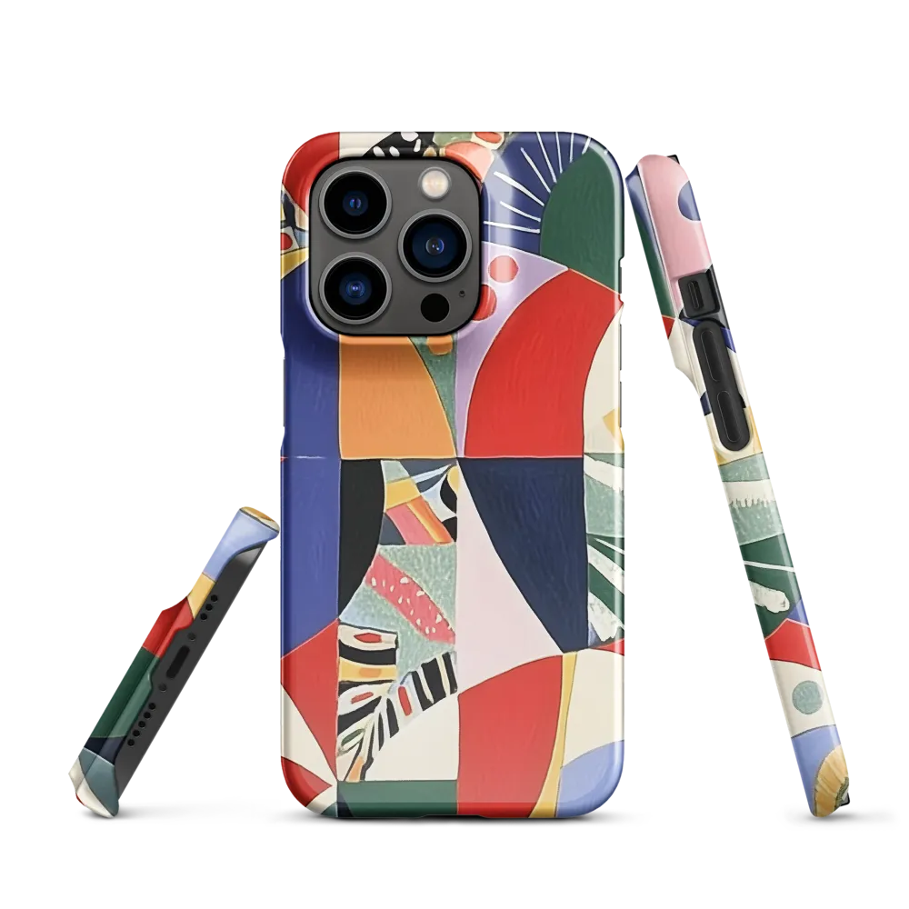 Dynamic Mosaic Symmetry | Phone Case |  14 Pro | Snap Case | Glossy