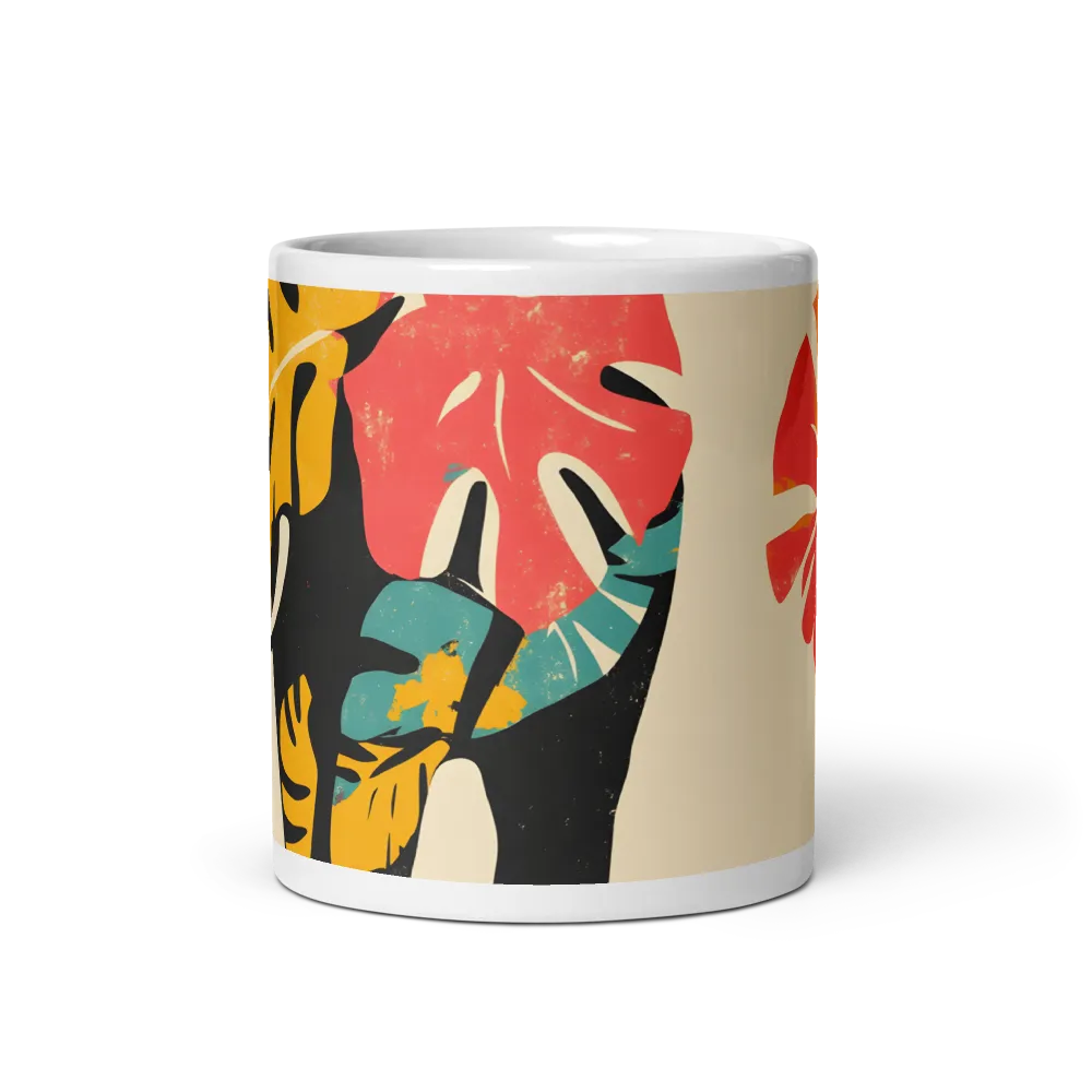 Tropical Elegance: The Elephant's Dance | Mugs | Multiple Sizes & Colors