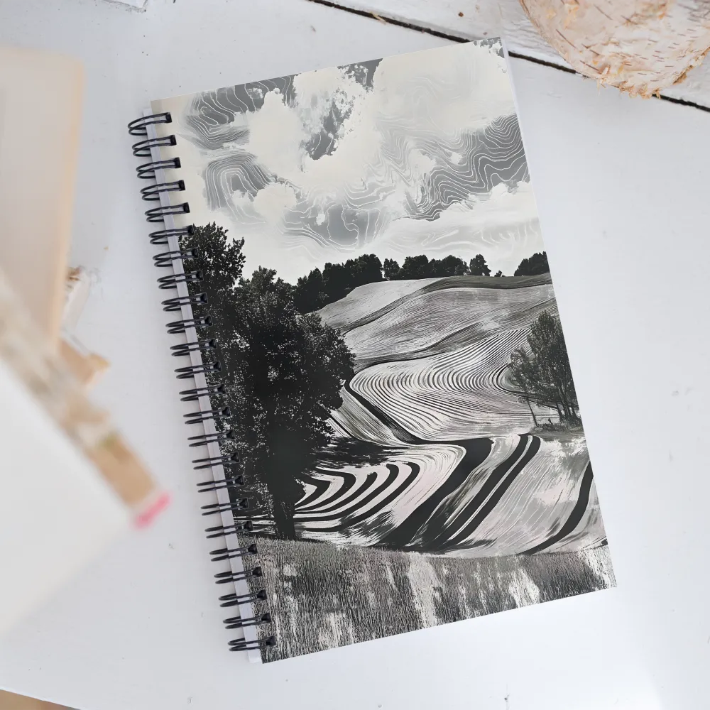 Fields of Serenity | Spiral Notebook