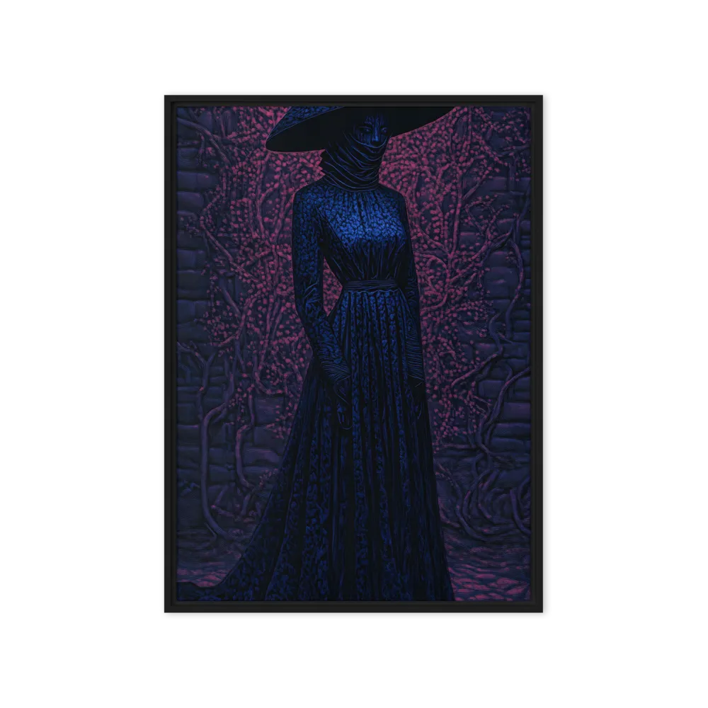 Veil of Enigma | Canvas with Black Frame | 20″×28″