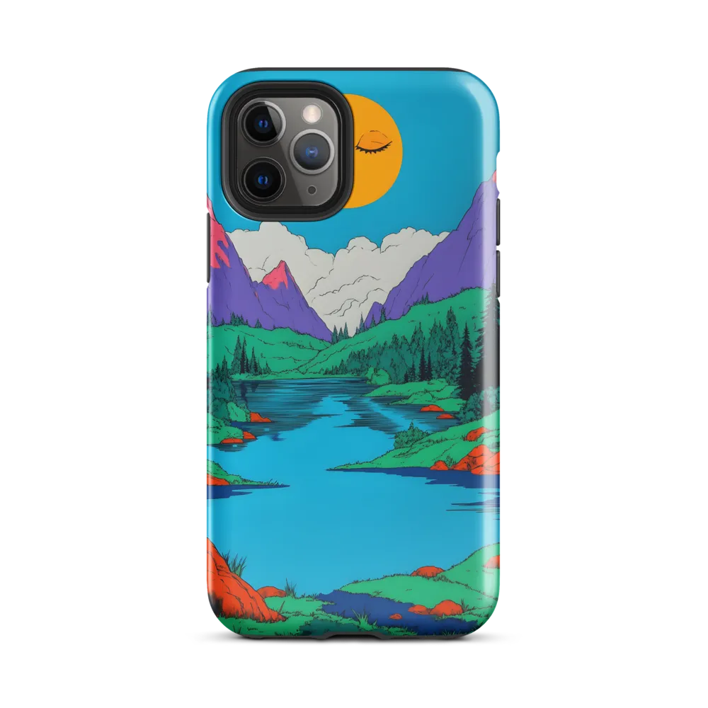 Whimsical Serenity in Vibrant Colors