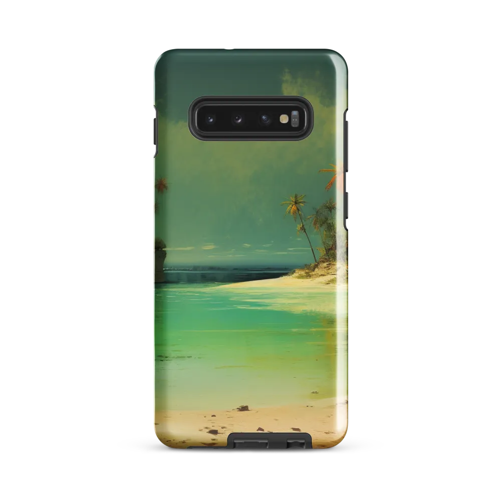 Tropical Tranquility | Phone Case |  S10 Plus | Tough Case | Glossy