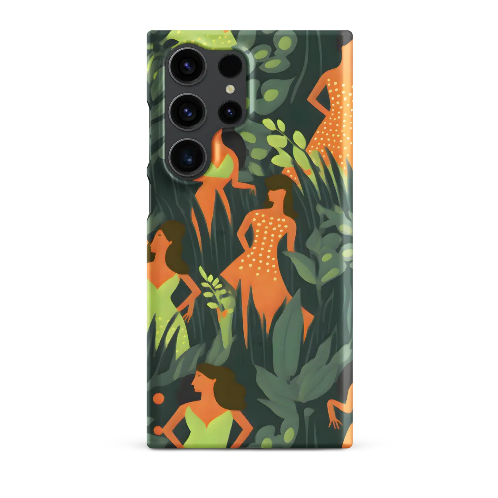 Playful Harmony in Patterns | Phone Case |  S23 Ultra | Snap Case | Matte