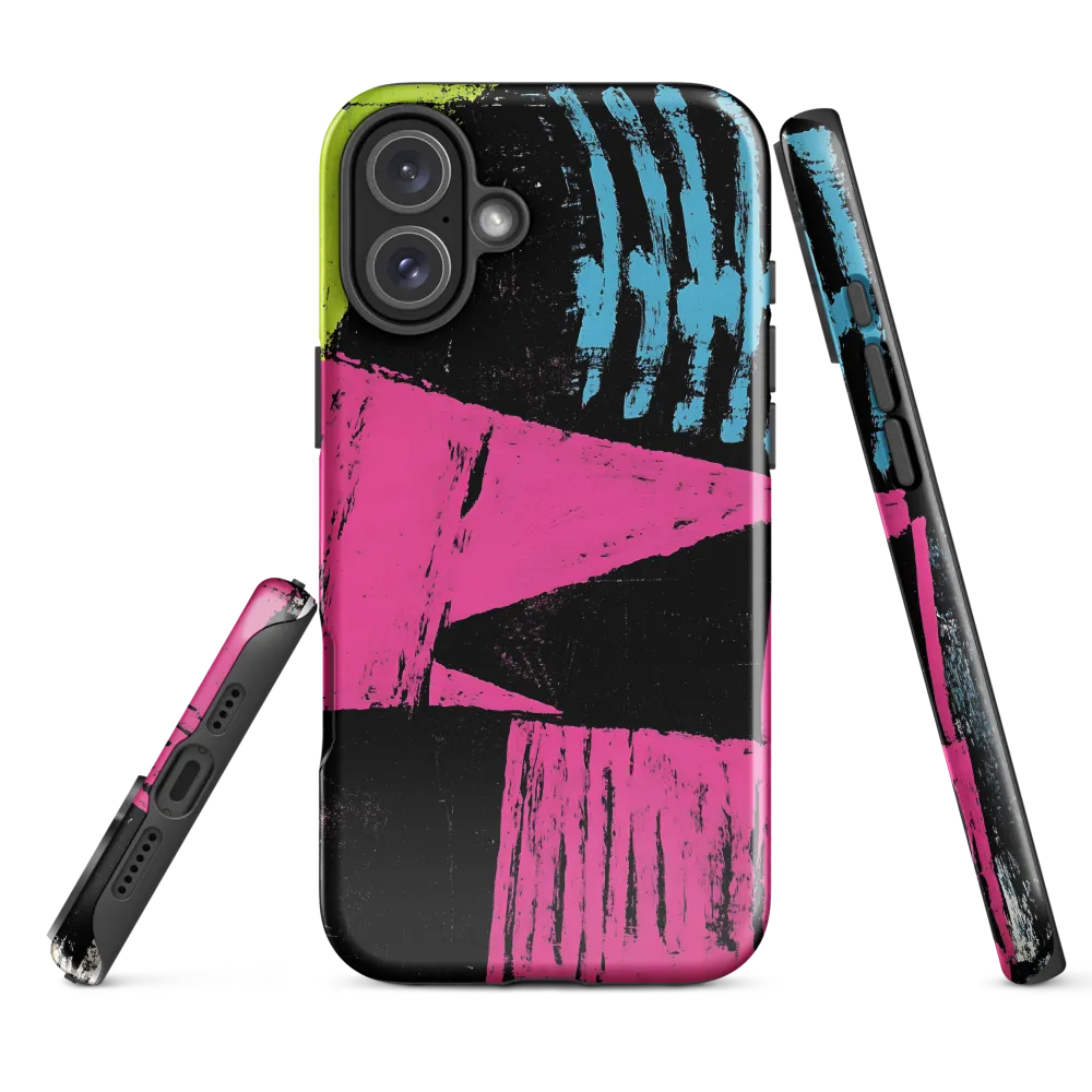 Dynamic Geometry | Phone Case |  16 Plus | Tough Case | Glossy