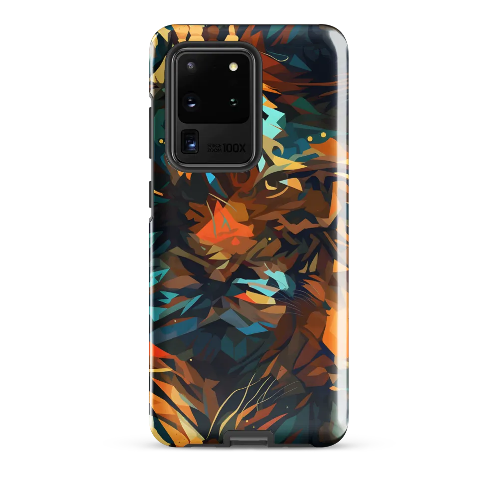 Wild Symphony: Abstract Tigers | Phone Case |  S20 Ultra | Tough Case | Glossy