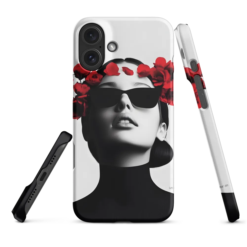 Blooming Elegance | Phone Case |  16 Plus | Snap Case | Matte