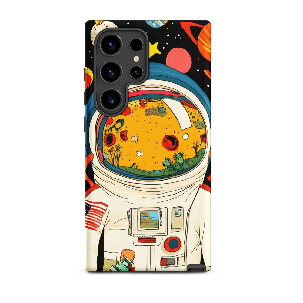 Cosmic Curiosity: Journey Within the Helmet