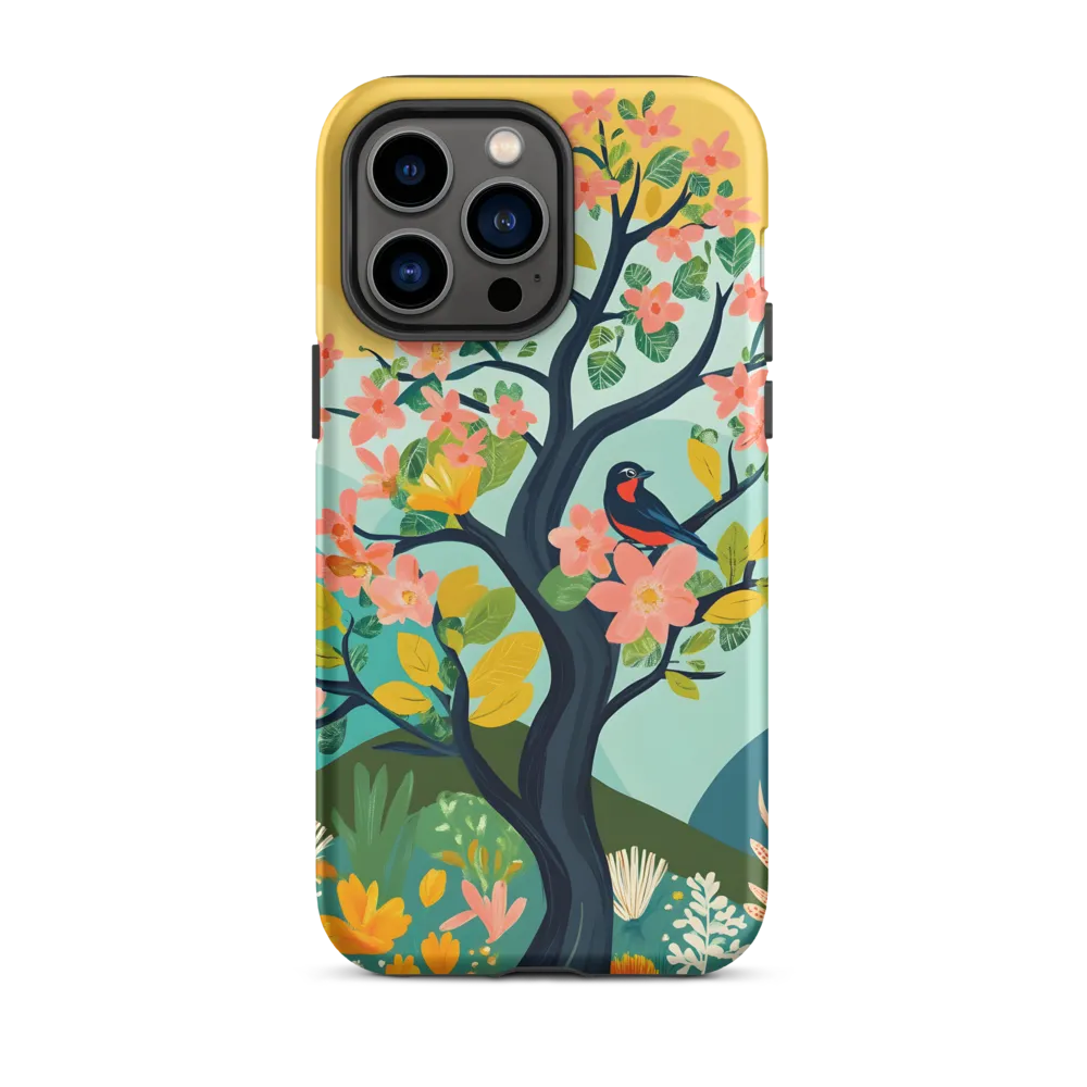 Spring Blossoms: A Serene Encounter