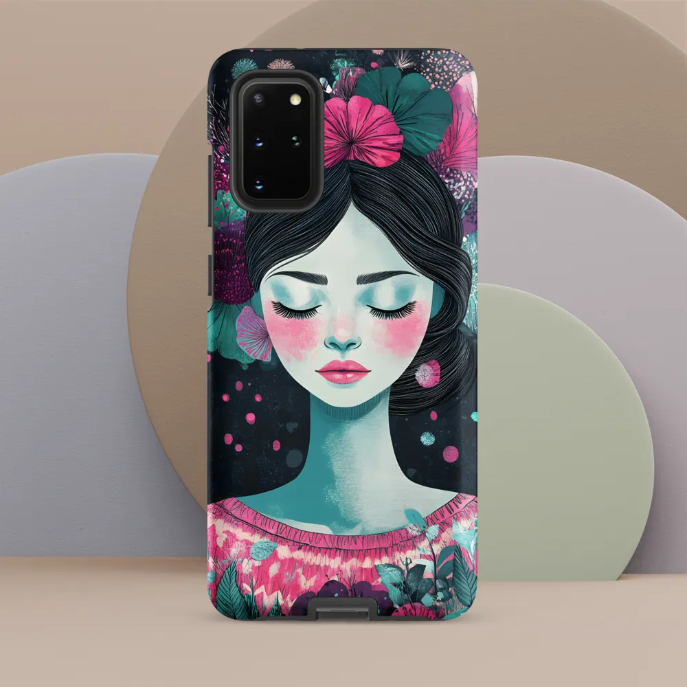 Embrace of Floral Serenity