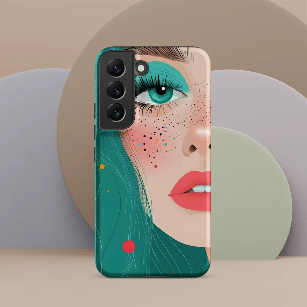 A Playful Portrait: Turquoise Temptation