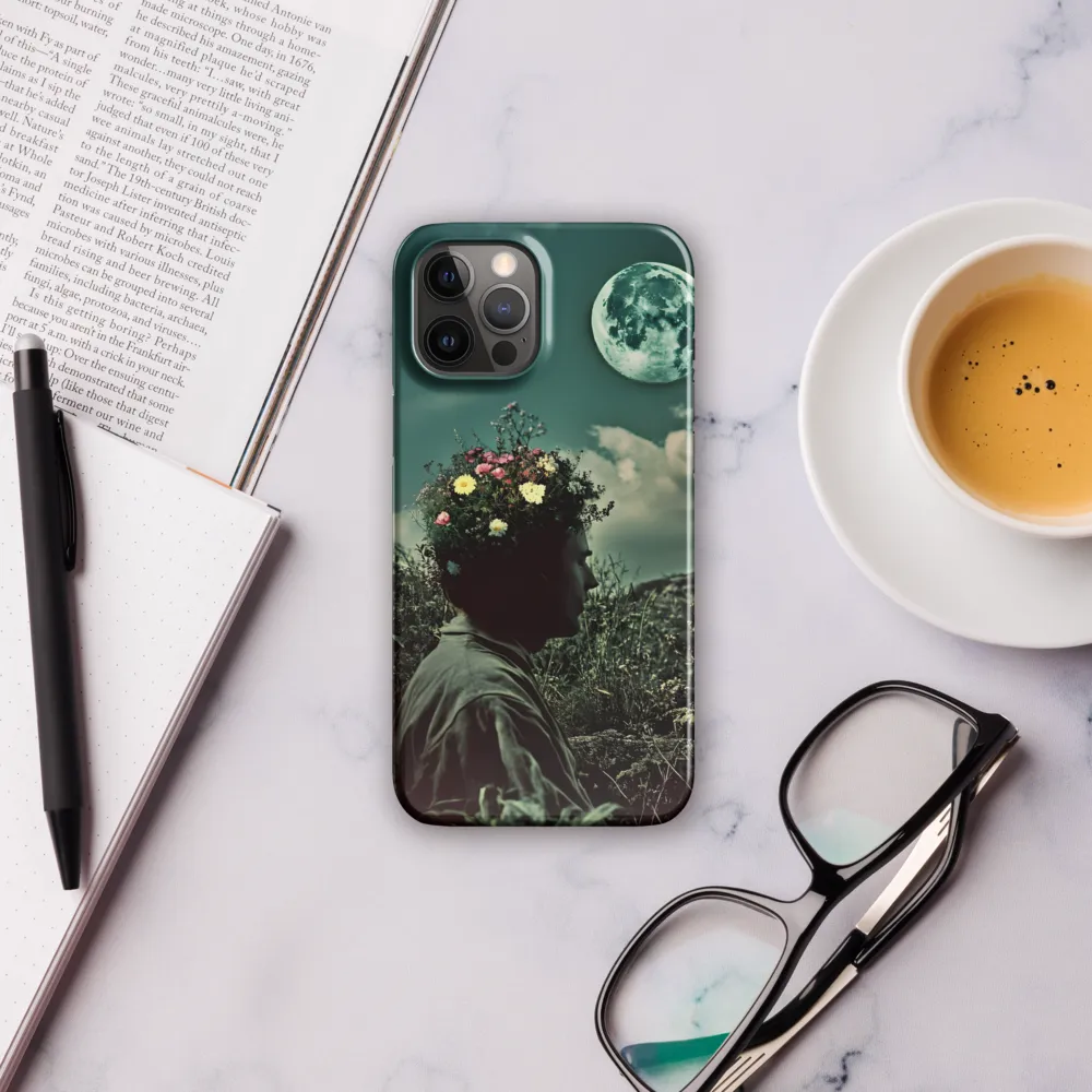 Moonlit Blossom | Phone Case |  12 Pro Max | Snap Case | Glossy