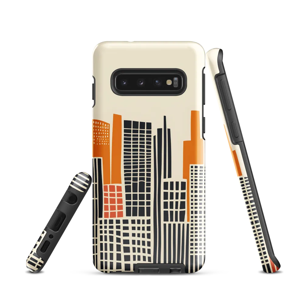 Urban Rhythms: A Graphic Cityscape