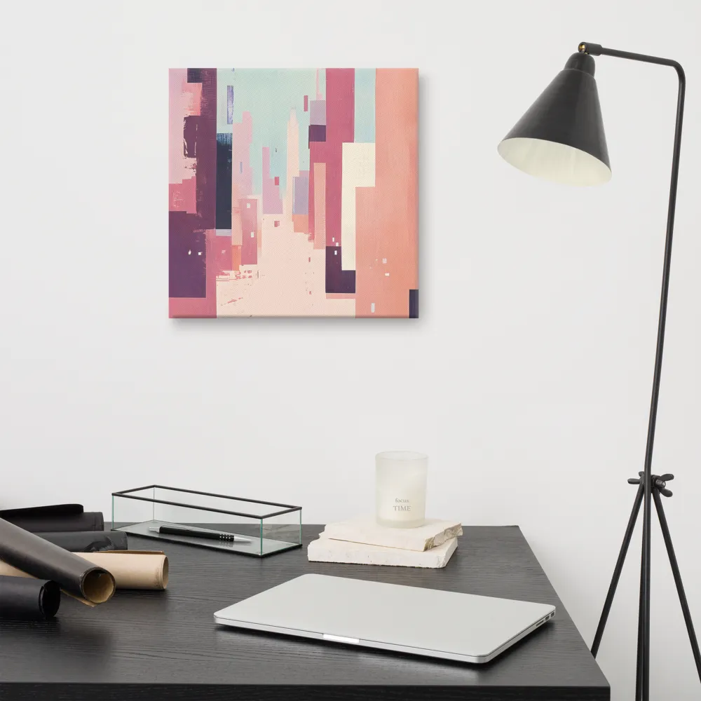 Tranquil Cityscape | Canvas | 16″×16″