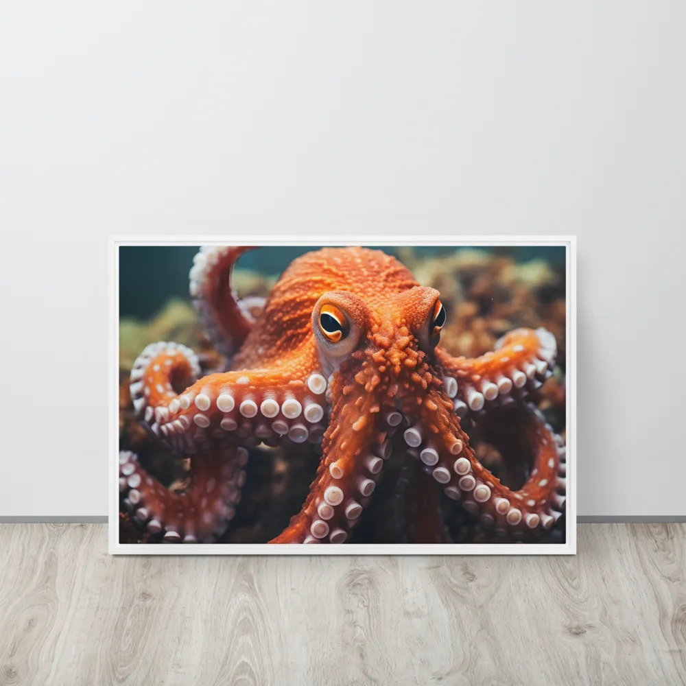 Curious Depths | Canvas with White Frame | 20″×30″