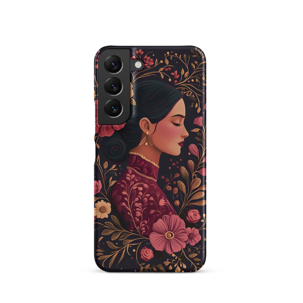 Portrait of Serenity | Phone Case |  S22 | Snap Case | Matte