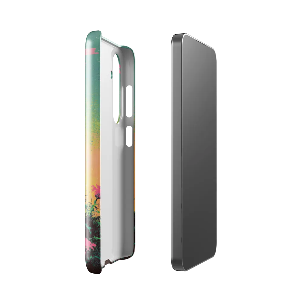 Awakening in a Surreal Landscape | Phone Case |  S24 | Snap Case | Glossy