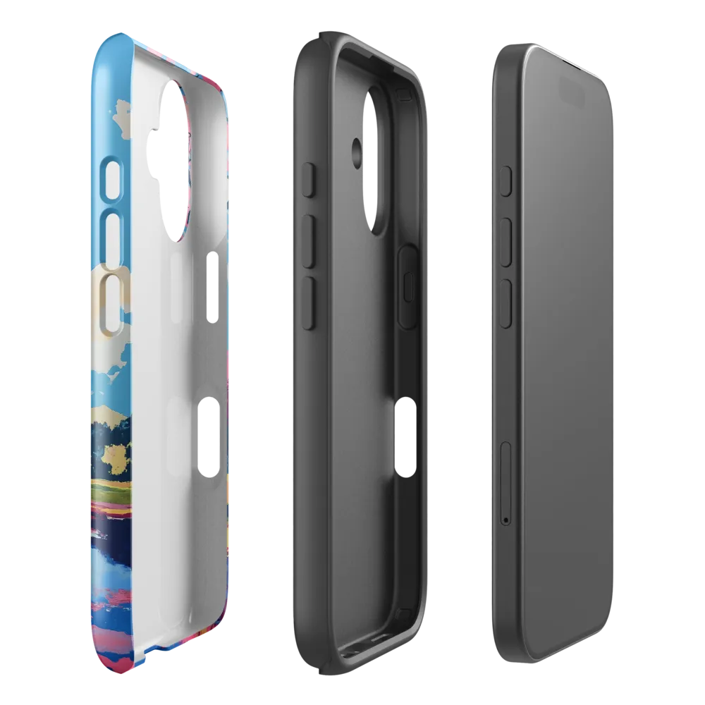Reflections of a Pink Dreamscape | Phone Case |  16 | Tough Case | Glossy