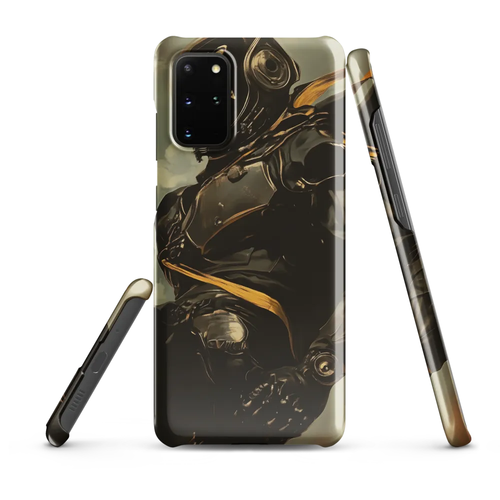 Ethereal Explorer: The Enigmatic Astronaut | Phone Case |  S20 Plus | Snap Case | Glossy