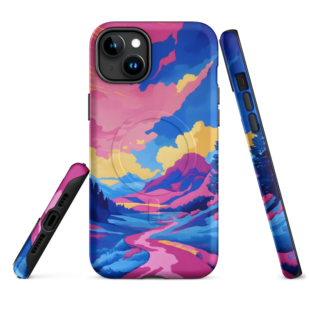 Dreamscape: The Serene River | Phone Case |  15 Plus | MagSafe® Tough Case | Matte