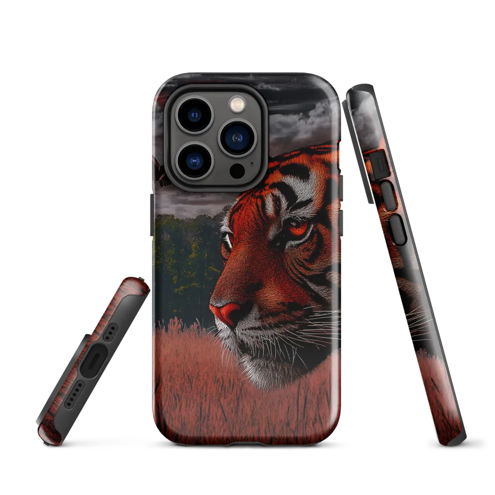 The Silent Guardian | Phone Case |  14 Pro | Tough Case | Glossy