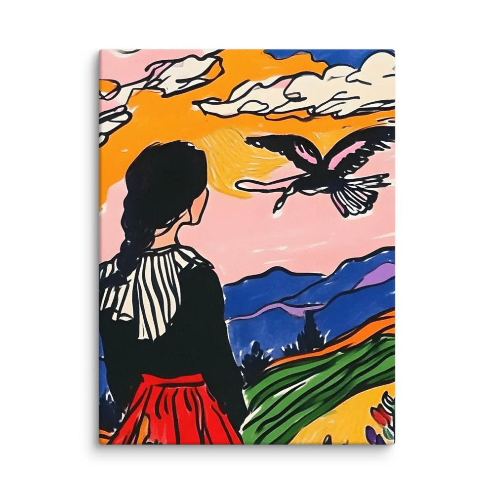 A Journey into Freedom | Canvas | 12″×16″