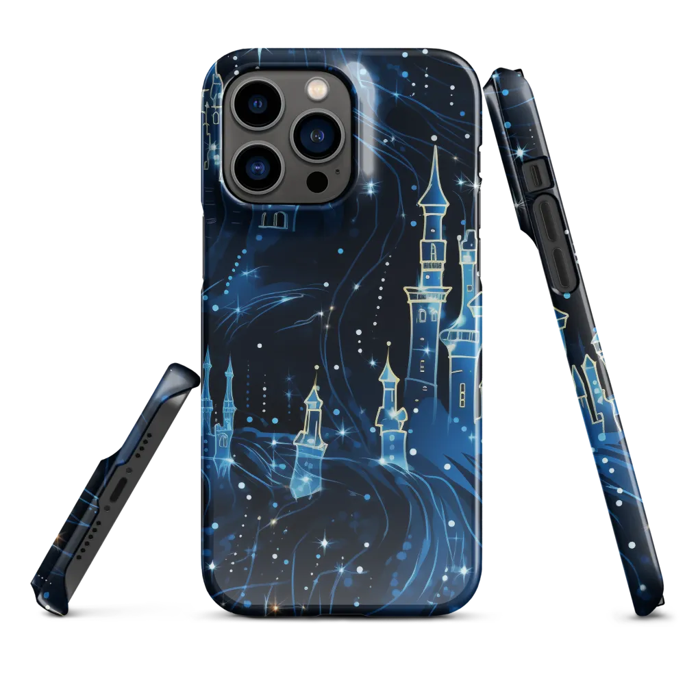 Dreamy Castles in a Starry Sky | Phone Case |  14 Pro Max | Snap Case | Glossy